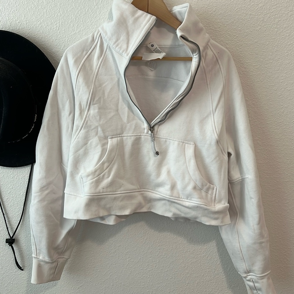 Lululemon Scuba Quarter Zip Funnel Neck